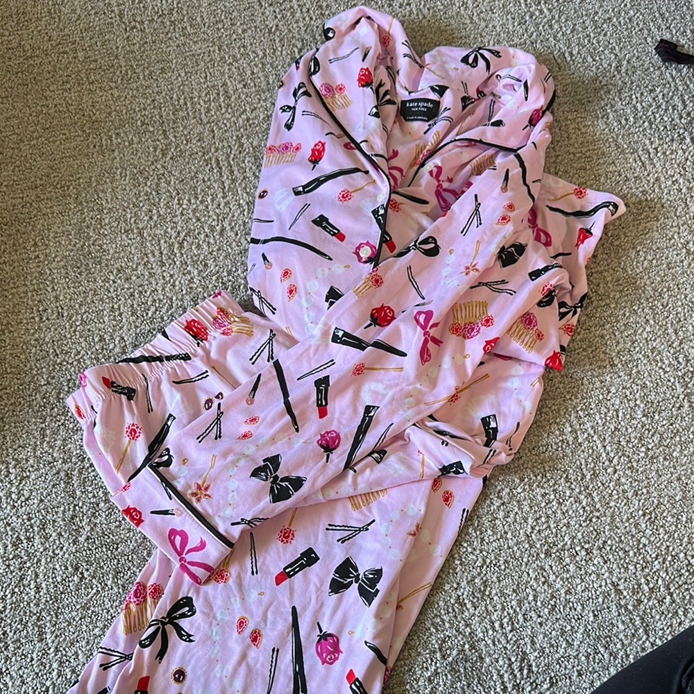 Kate Spade Pink Pajama Set